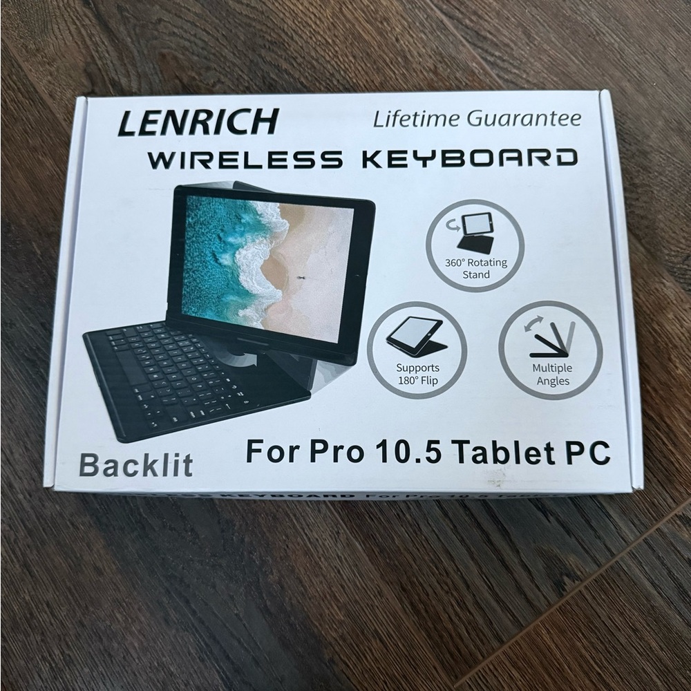Black Wireless Keyboard for Pro 10.5 Tablet PC